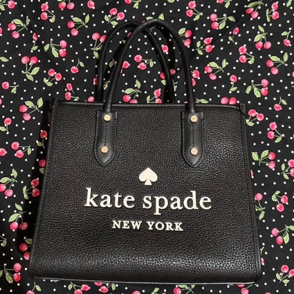 Katespade black purse/totebag